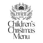 icon the coach house christmas kids menu