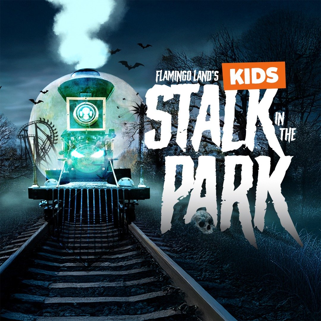 stalk in the park with text kids