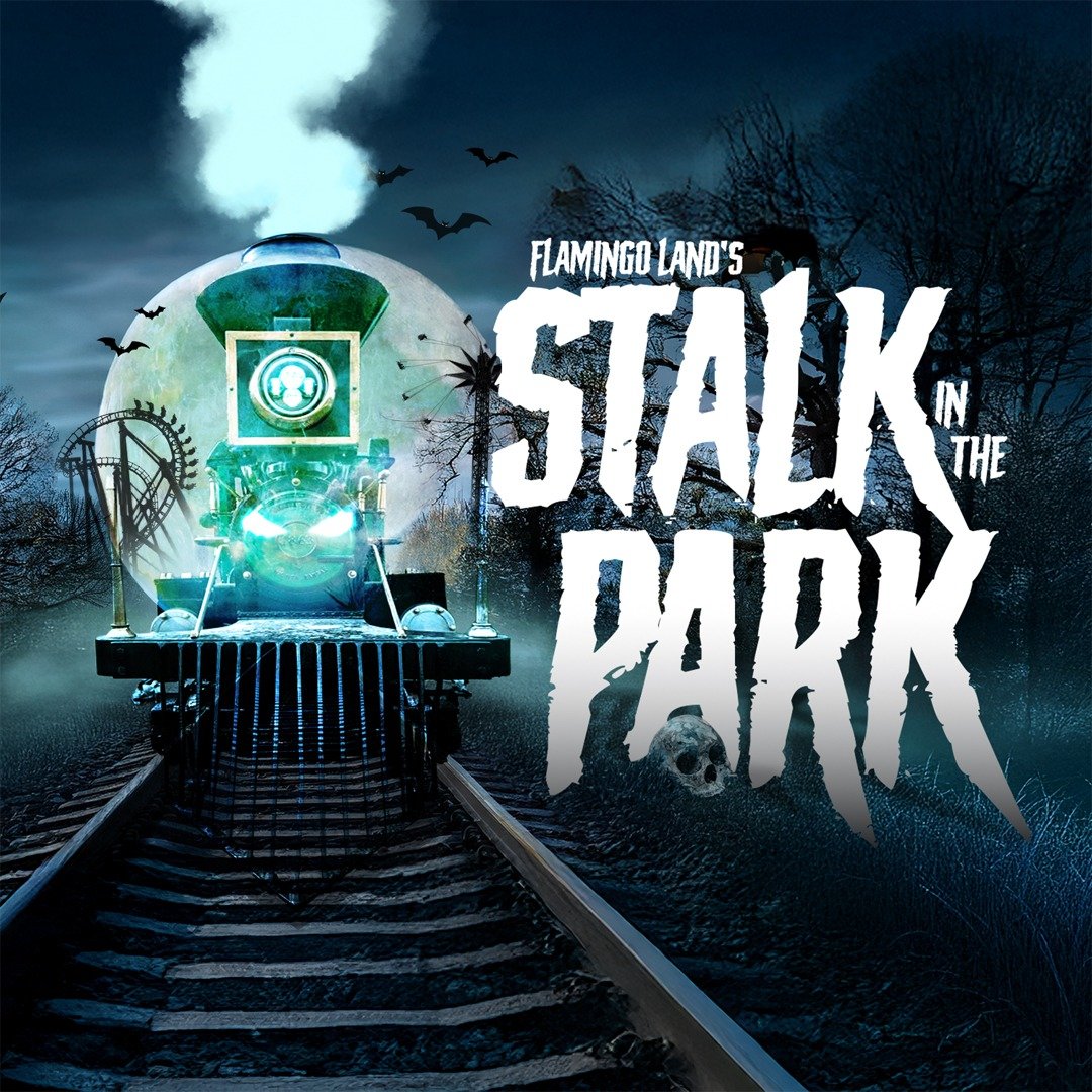 stalk in the park with text
